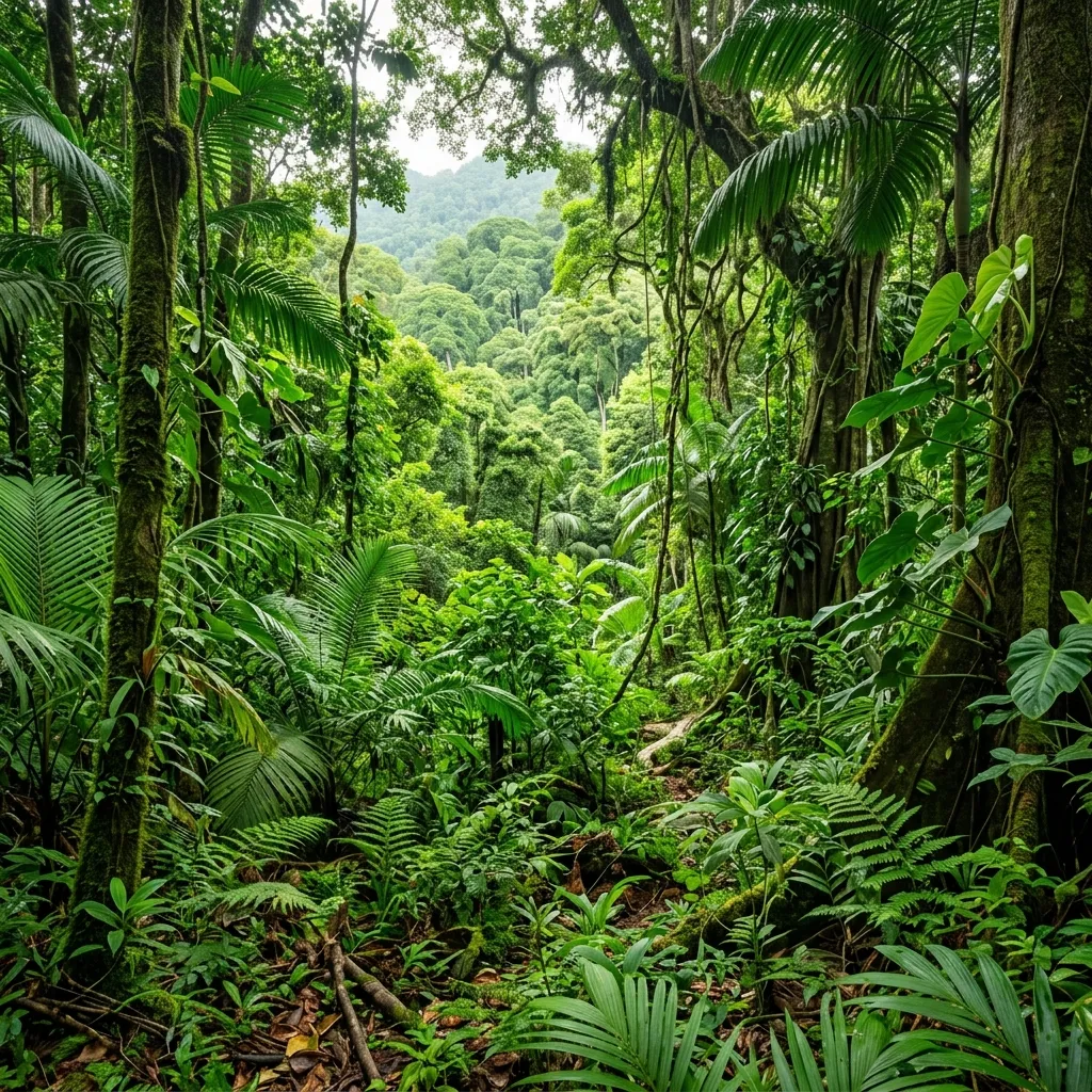 Fondo de selva